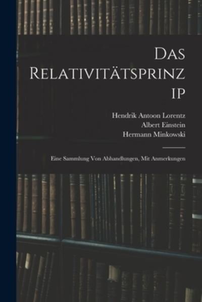 Cover for Albert Einstein · Relativitätsprinzip (Bok) (2022)