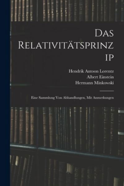 Cover for Albert Einstein · Relativitätsprinzip (Bok) (2022)