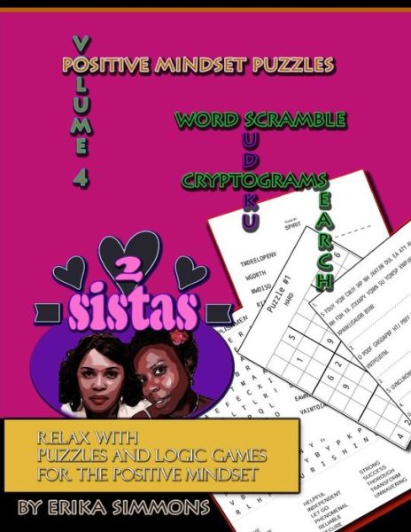 Positive Mindset Puzzles - Erika Simmons - Kirjat - Independently Published - 9781072582007 - perjantai 7. kesäkuuta 2019