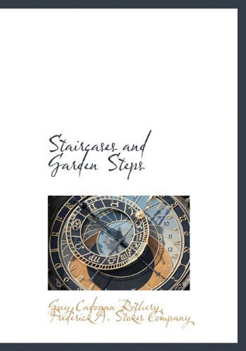 Cover for Guy Cadogan Rothery · Staircases and Garden Steps (Hardcover Book) (2010)