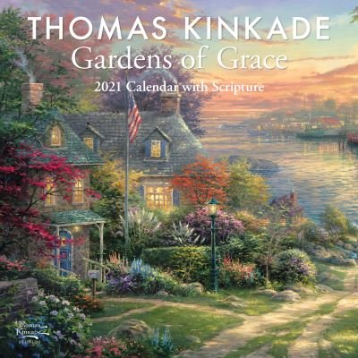 Thomas Kinkade Gardens of Grace with Scripture 2021 Wall Calendar - Thomas Kinkade - Merchandise - Andrews McMeel Publishing - 9781524856007 - 12. november 2020
