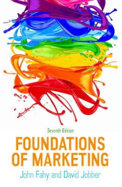 Cover for John Fahy · Foundations of Marketing, 7e (Pocketbok) (2022)