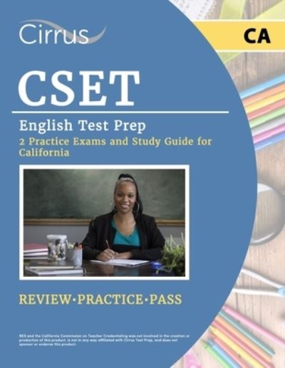 Cover for Cox · CSET English Test Prep (Book) (2023)