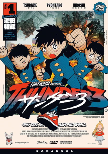 Cover for Yuki Ikeda · Thunder 3: Vol. 1 (Paperback Book) (2024)