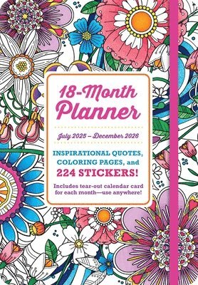 Cover for Editors of Thunder Bay Press · 2026 Coloring Planner (Spiral Book) (2025)