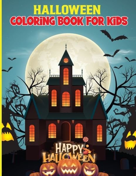 Cover for Tabitha Greenlane · Halloween Coloring Book for Kids (Paperback Bog) (2021)