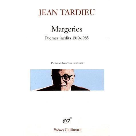 Cover for Jean Tardieu · Margeries (Poesie / Gallimard) (French Edition) (Paperback Book) [French edition] (2009)