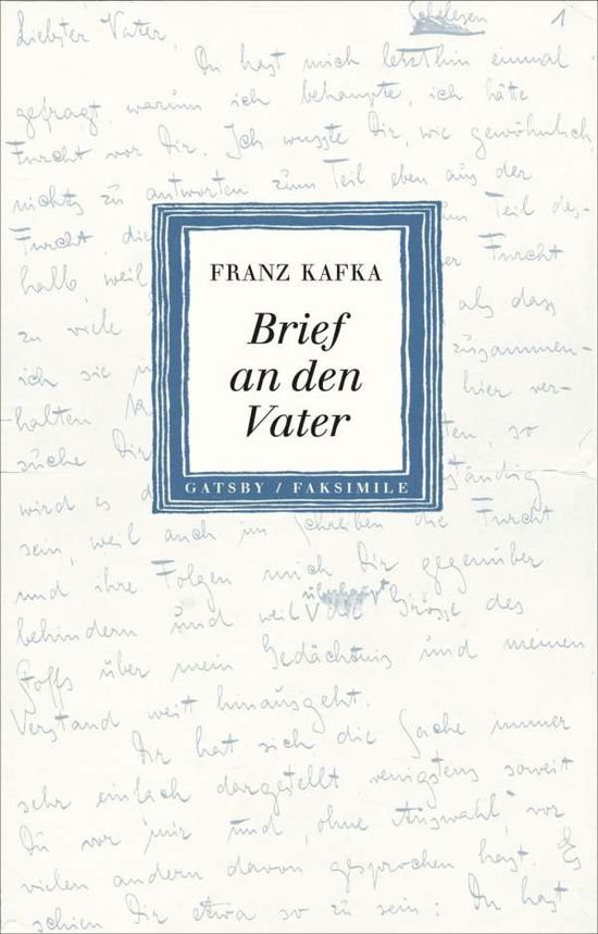 Kafka:brief An Den Vater - Kafka - Livres -  - 9783311230007 - 