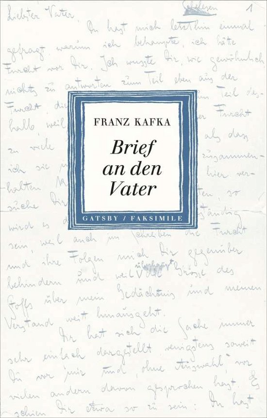 Cover for Kafka · Kafka:brief An Den Vater (Bok)