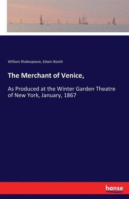 Cover for William Shakespeare · The Merchant of Venice, (Paperback Book) (2017)