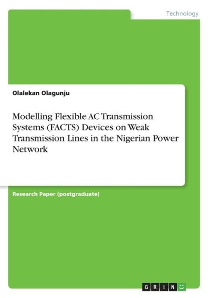 Cover for Olagunju · Modelling Flexible AC Transmis (Book)