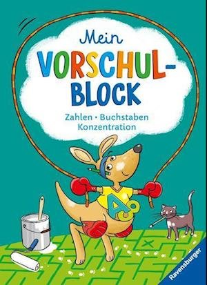 Cover for Lohr, Anja; Pätz, Christine; Zimmermann, Britta · Mein Vorschulblock (Legetøj)