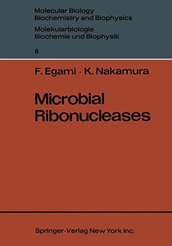 Cover for Fujio Egami · Microbial Ribonucleases - Molecular Biology, Biochemistry and Biophysics   Molekularbiologie, Biochemie und Biophysik (Pocketbok) [Softcover reprint of the original 1st ed. 1969 edition] (2012)