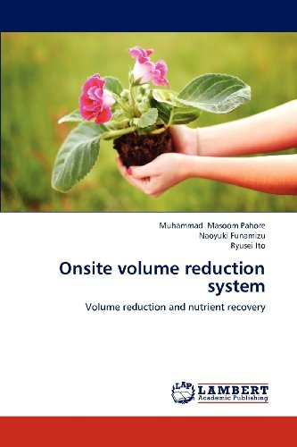 Cover for Ryusei Ito · Onsite Volume Reduction System: Volume Reduction and Nutrient Recovery (Pocketbok) (2012)