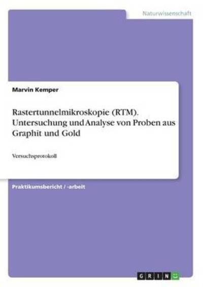 Cover for Kemper · Rastertunnelmikroskopie (RTM). U (Book) (2016)