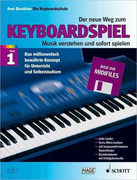 Cover for Axel Benthien · New Road to Playing the Keyboard Band 1 (Pocketbok) (1986)