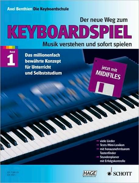 Cover for Axel Benthien · New Road to Playing the Keyboard Band 1 (Paperback Book) (1986)