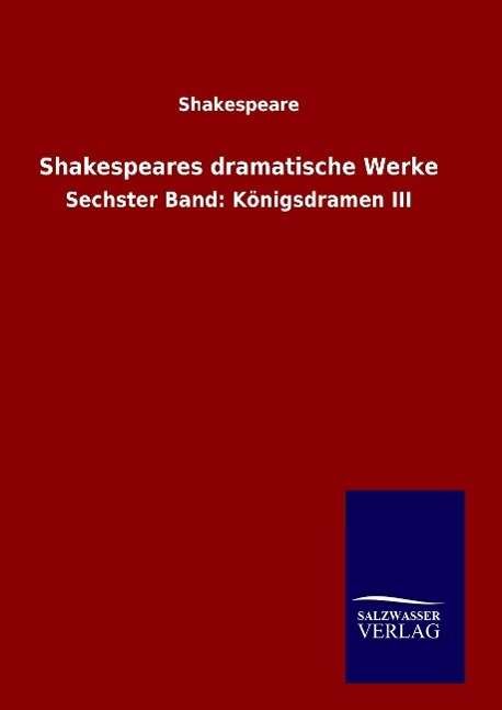 Cover for Shakespeare · Shakespeares Dramatische Werke (Hardcover Book) [German edition] (2014)