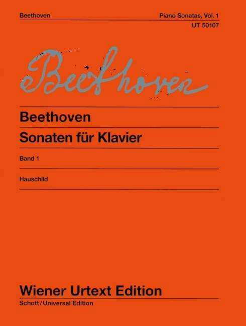 Cover for Beethoven · Sonaten für Klavier.1 UT50107 (Bog) (1997)