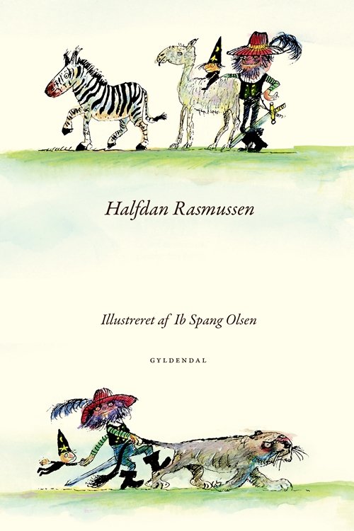 Cover for Halfdan Rasmussen · Halfdan Rasmussen: Abrakadabra og andre børnerim (Bound Book) [1.º edición] (2019)