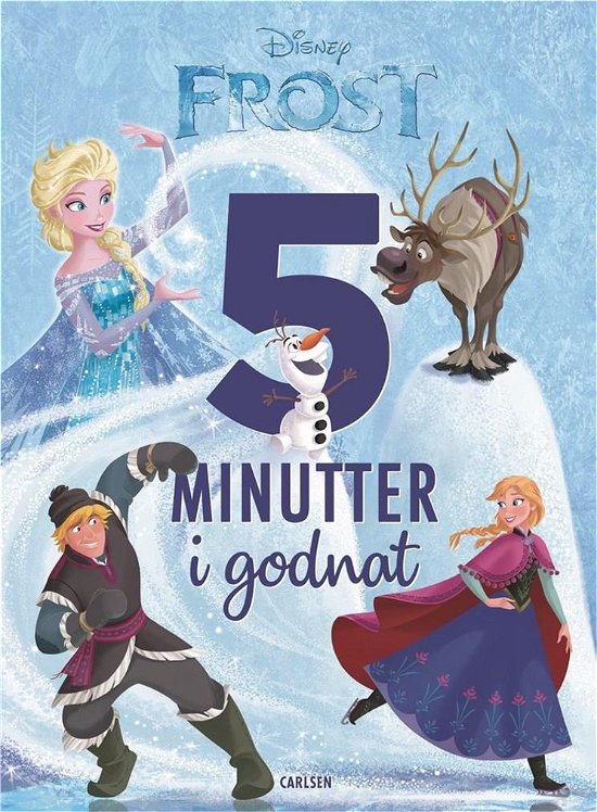 Cover for Disney; Disney Book Group · Fem minutter i godnat: Fem minutter i godnat - Frost (Bound Book) [1er édition] (2019)