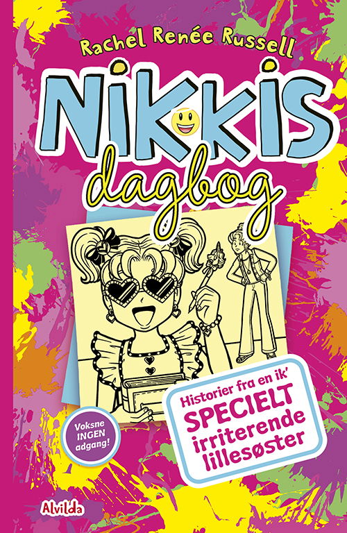 Cover for Rachel Renee Russell · Nikkis dagbog: Nikkis dagbog 16: Historier fra en ik’ specielt irriterende lillesøster (Paperback Book) [1. Painos] (2025)