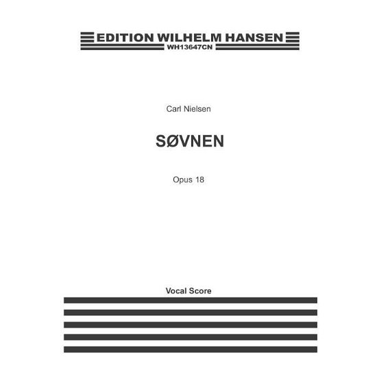 Cover for Nielsen · Carl Nielsen: Søvnen Op.18 (Vocal Score) (Partitur) (2015)