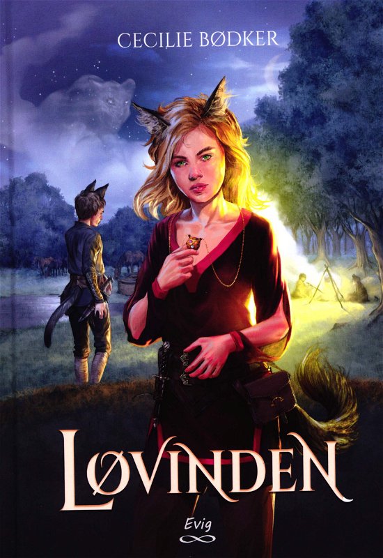 Cover for Cecilie Bødker · Løvinden (Bound Book) [1º edição] (2018)