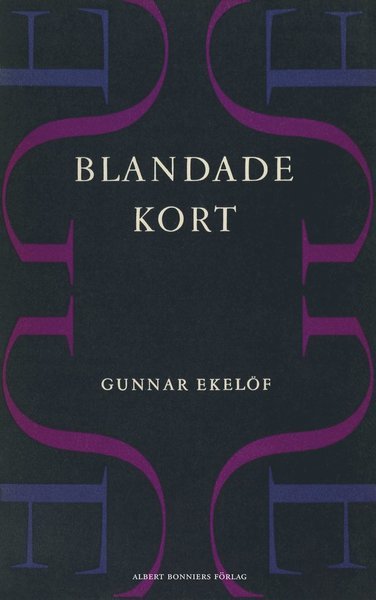 Blandade kort - Gunnar Ekelöf - Bücher - Albert Bonniers Förlag - 9789100137007 - 7. Juni 2013