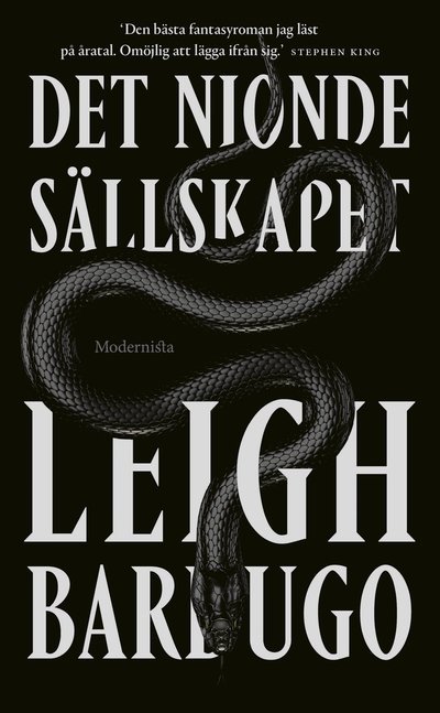 Cover for Leigh Bardugo · Det nionde sällskapet (Paperback Book) (2022)