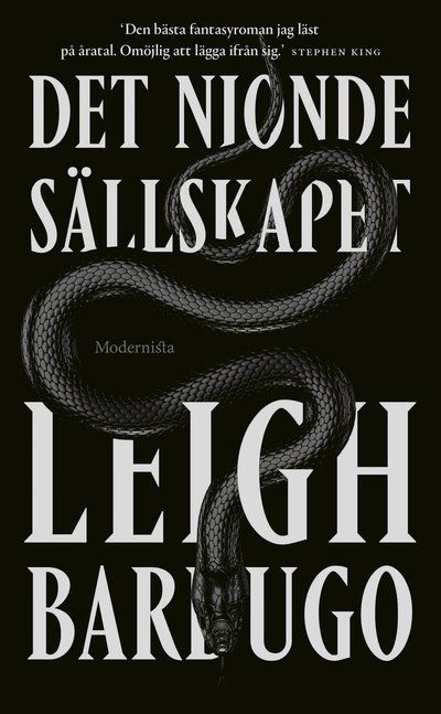 Cover for Leigh Bardugo · Det nionde sällskapet (Pocketbok) (2022)