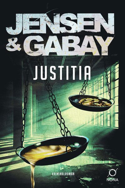 Cover for Theo Gabay Morgan Jensen · Justitia (Hardcover Book) (2024)