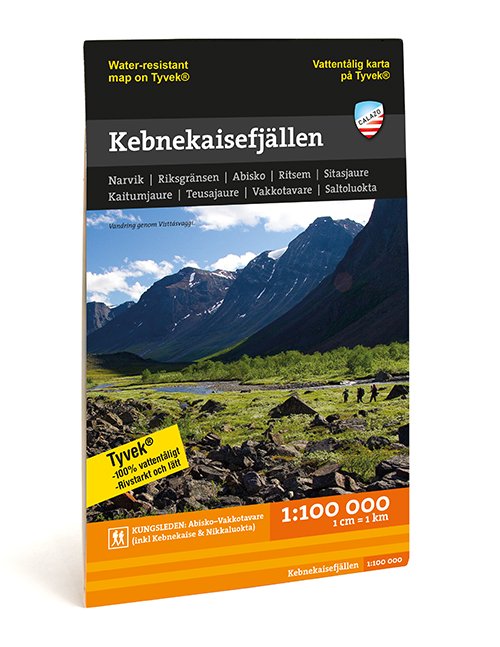 Cover for Calazo · Kebnekaisefjallen - Mountain map 1:100 000 (Landkart) (2020)