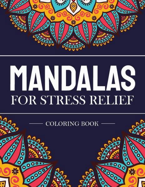 Cover for Haque Design · Mandalas for stress Relief coloring book (Paperback Bog) (2020)