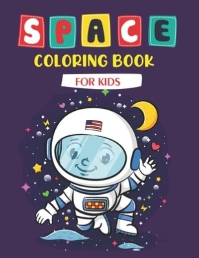 Cover for Kn Publications · Space Coloring Book for Kids (Pocketbok) (2020)