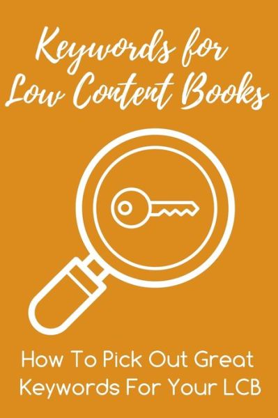 Cover for Aududu Book Creator · Keywords for Low Content Books (Taschenbuch) (2020)