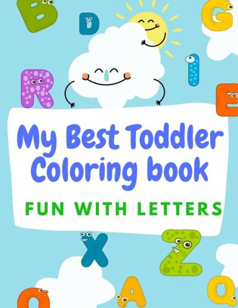 Cover for Teacher Fafa · My Best Toddler Coloring Book (Paperback Bog) (2021)