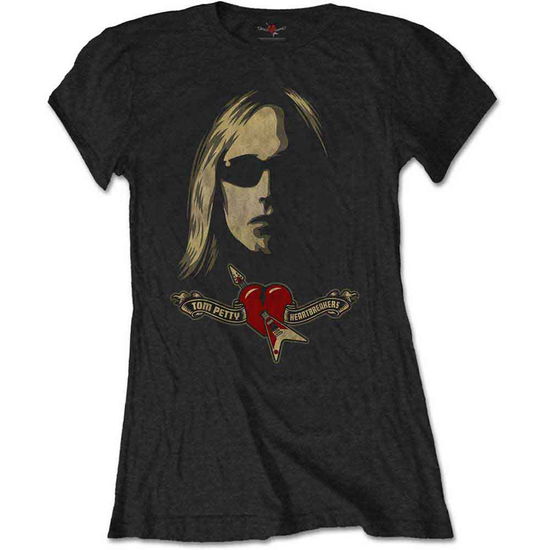 Cover for Tom Petty &amp; The Heartbreakers · Tom Petty &amp; The Heartbreakers Ladies T-Shirt: Shades &amp; Logo (Soft Hand Inks) (T-shirt)