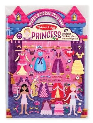 Cover for Melissa &amp; Doug · Puffy Sticker Play Set - Princess: Activity Books - Coloring / Painting / Stickers (Book) (2013)