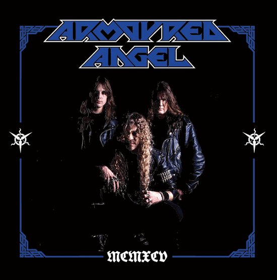Cover for Armoured Angel · Mcmxcv Demo (12&quot; Mlp on Blue Vinyl W/ Silkscreend B-side) (LP) (2021)