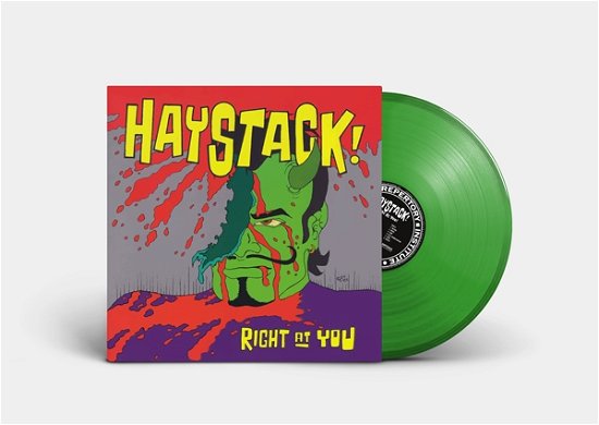 Cover for Haystack · Right at You (Green Vinyl) (LP) (2020)