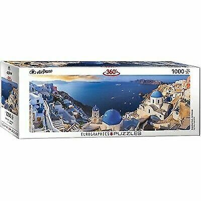 Puslespil Santorini Greece · Puslespil Santorini Greece - 1000 brikker, 33*99cm (Jigsaw Puzzle) (2020)