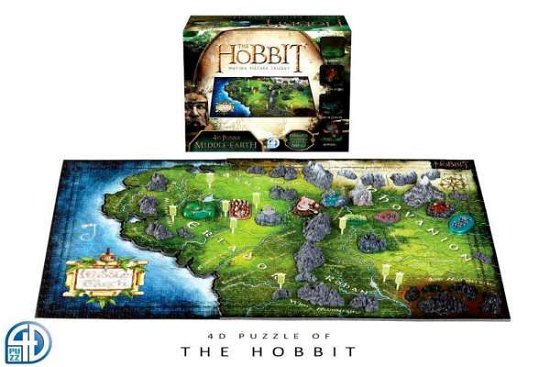 Cover for Coiled Springs · The Hobbit: Middle Earth 4D Puzzle (Toys) (2016)