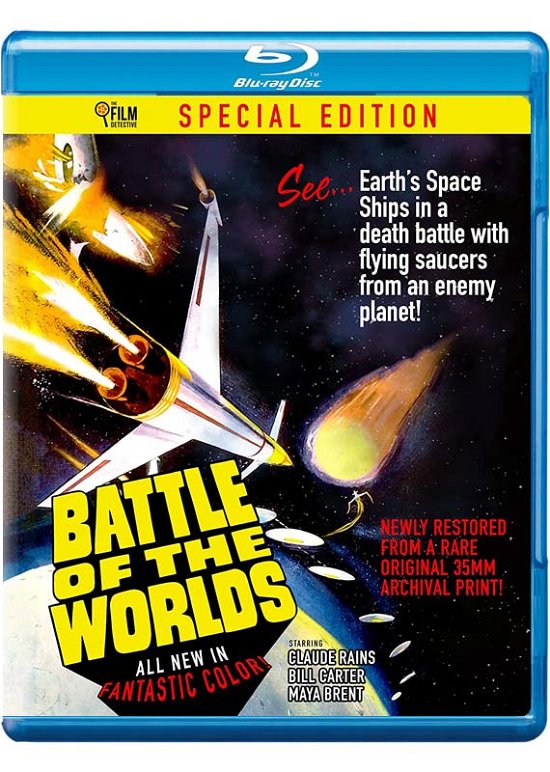 Battle of the Worlds [film Detective Special Edition] - Blu - Filmes - SCI FI/FANTASY - 0760137105008 - 9 de agosto de 2022