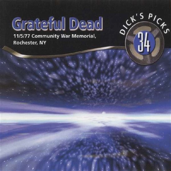 Cover for Grateful Dead · Dick's Picks Vol. 34-community War Memorial, Rochester, Ny 11/5/1977 (LP) [Limited 180-gram 6-lp edition] (2019)