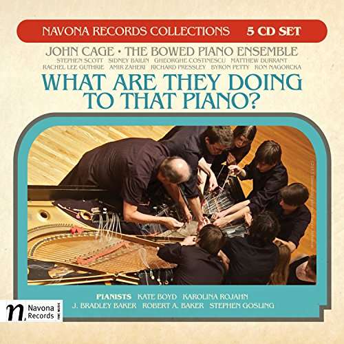 Cover for Bailin / Baker / Cage / Boyd / Gosling · What Are They Doing to That Piano (CD) (2017)