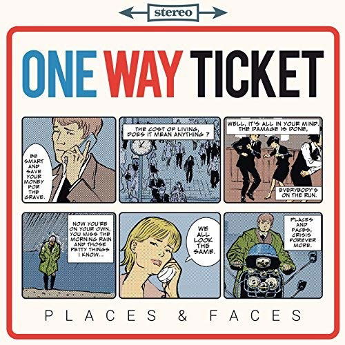 Cover for One Way Ticket · Places &amp; Faces (LP) (2017)