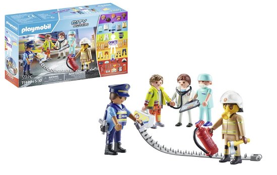 Cover for Playmobil · Playmobil City Action My Figures: Reddingsmissie - 71400 (Toys)