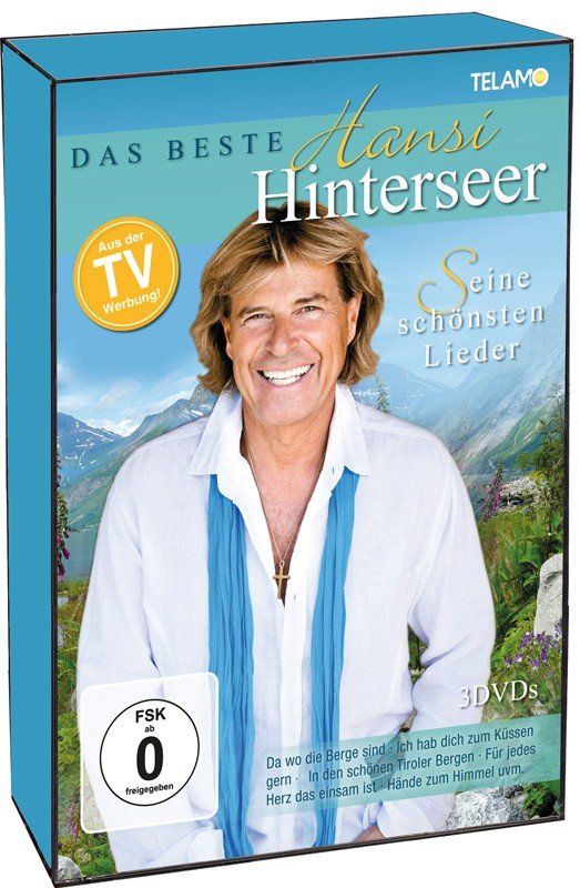 Cover for Hansi Hinterseer · Das Beste - Seine Schoensten Lieder 3dvd (MDVD) (2013)