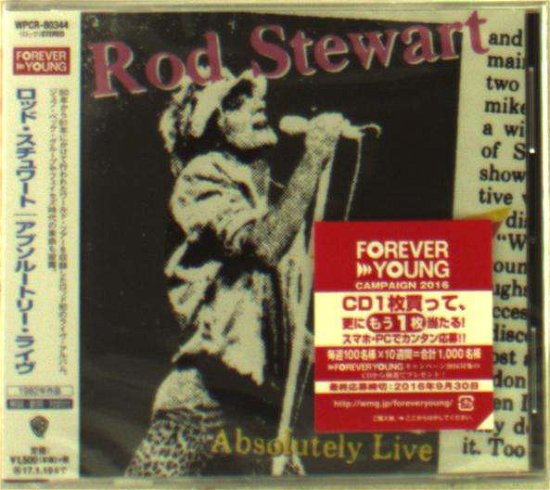 Cover for Rod Stewart · Absolutely Live (CD) (2016)